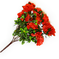 искусственные цветы азалия цвета красный 4
