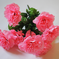 искусственные цветы мак цвета розовый 5
