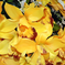 искусственные цветы орхидеи цвета желтый 1