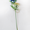 искусственные цветы василек пластмассовый цвета синий 12