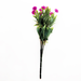 искусственные цветы букет пластиковый хризантемы цвета сиреневый 8