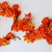 искусственные цветы лианы цвета оранжевый 2